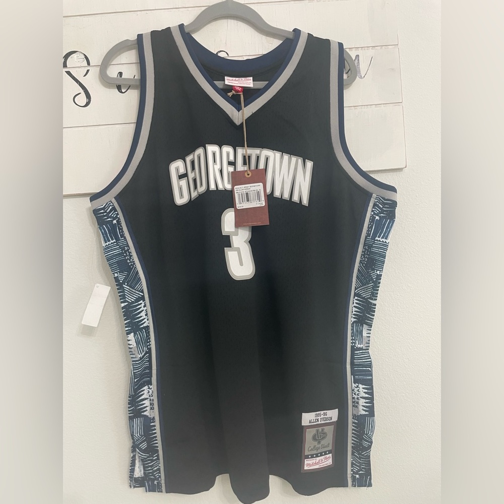 Swingman Allen Iverson Georgetown University Jersey
